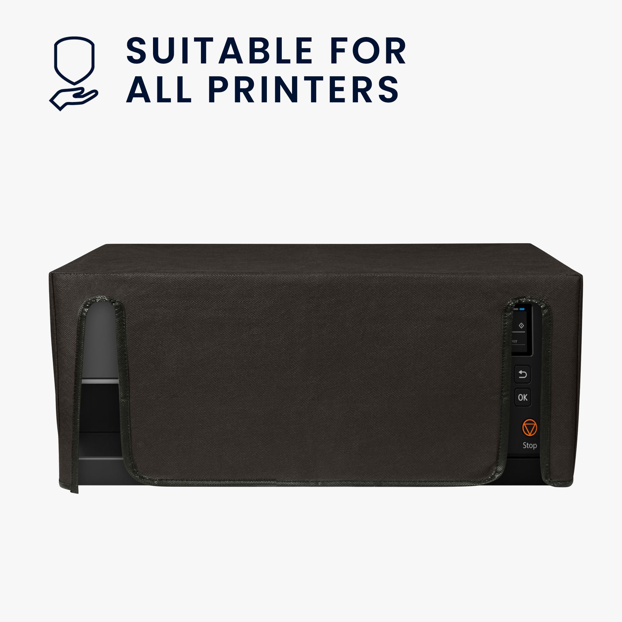 Canon Pixma TS6350 Printer Dust Cover - Fabric Protector Case for Canon TS6350 Printer - Dark Grey - Perfect for Home & Office Use