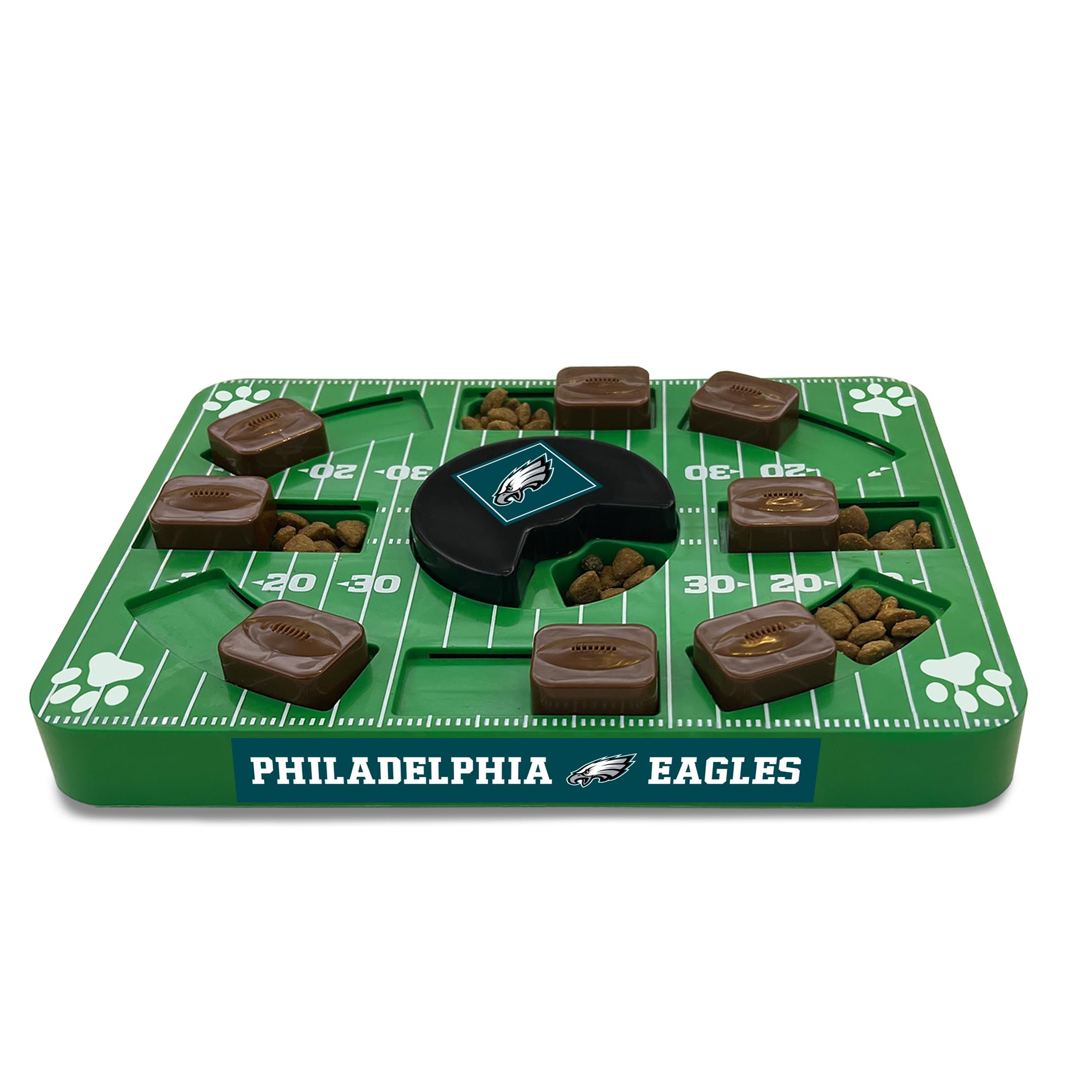 Philadelphia Eagles Interactive Dog Puzzle Toy - Treat Dispensing & Mental Stimulation for Dogs - Perfect for NFL Fans & Pet Enrichment Games