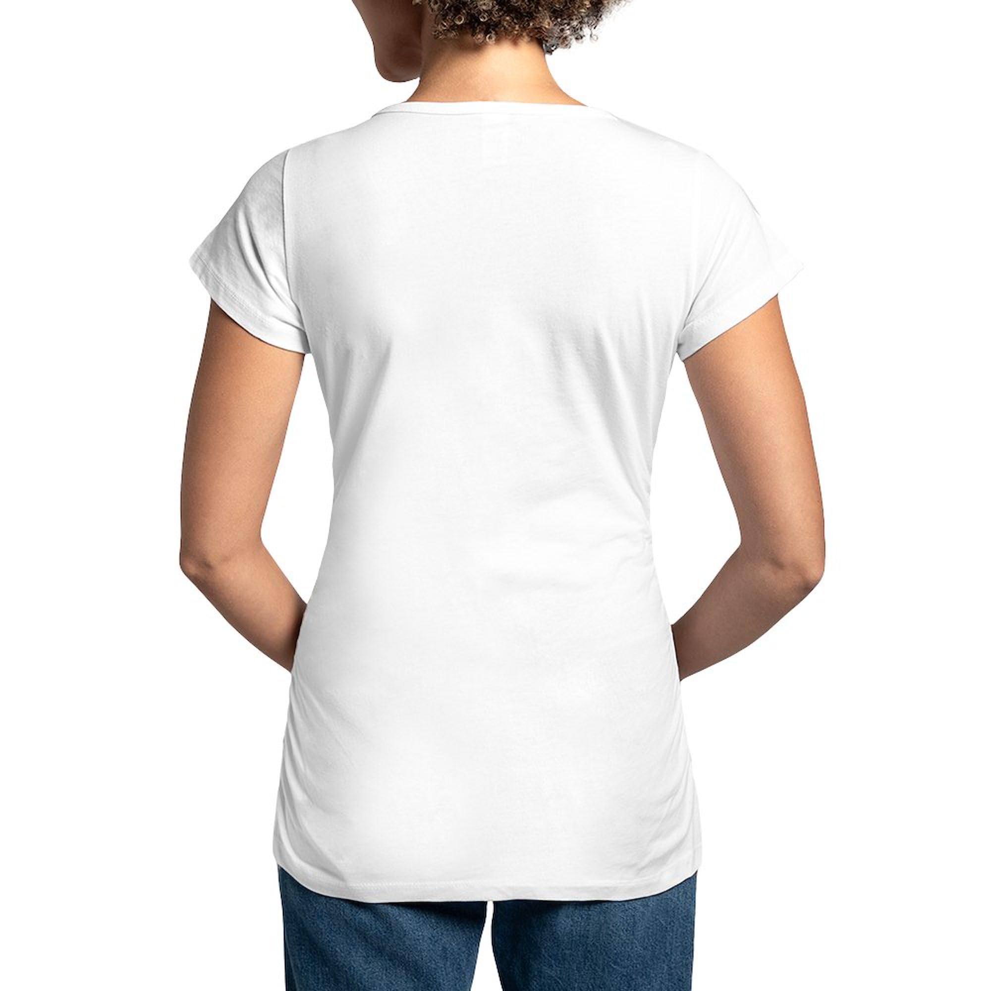 Mommy's Little Easter Egg Maternity T-Shirt - Women's Ruched Side Pregnancy Shirt for Easter & Baby Showers | Comfortable & Stylish Maternity Wear