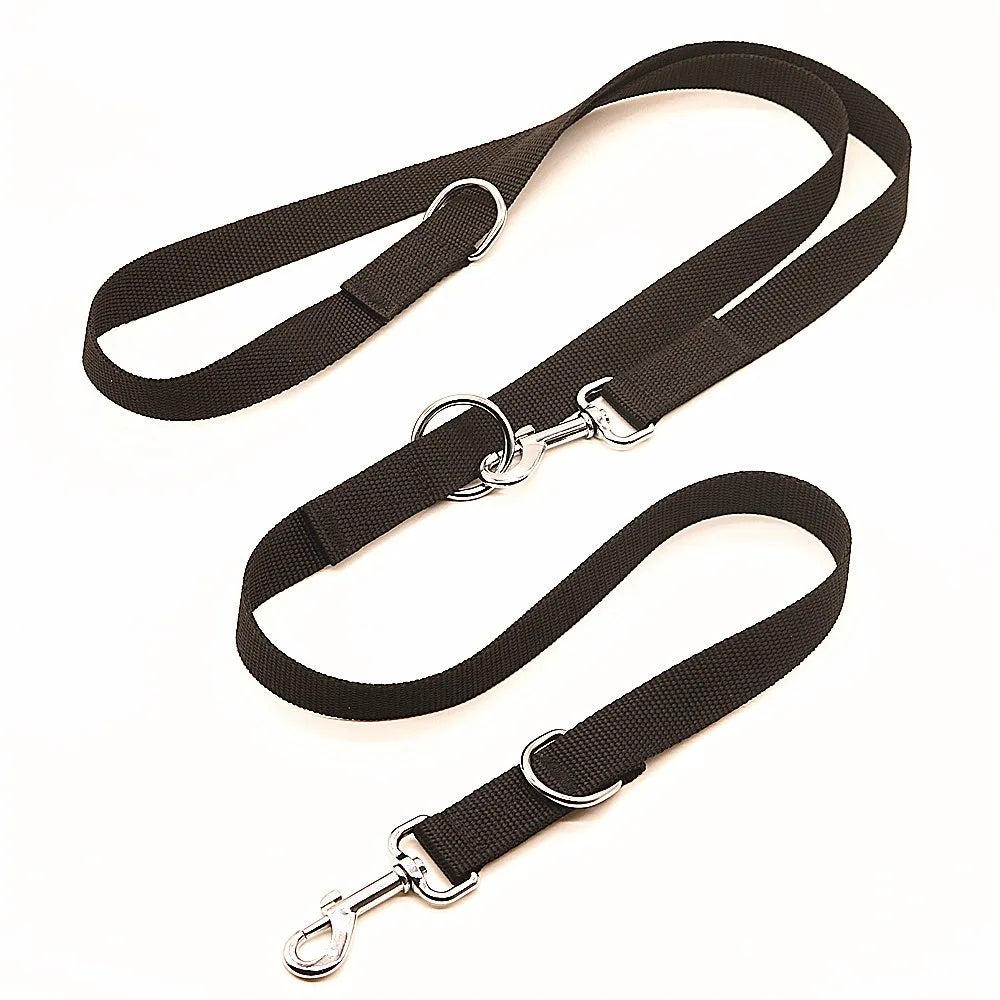 Police Style Dog Training Lead - Heavy Duty Control Leash for Walking & Obedience Training | Perfect for Large Dogs, Aggressive Dogs & Professional Dog Handlers