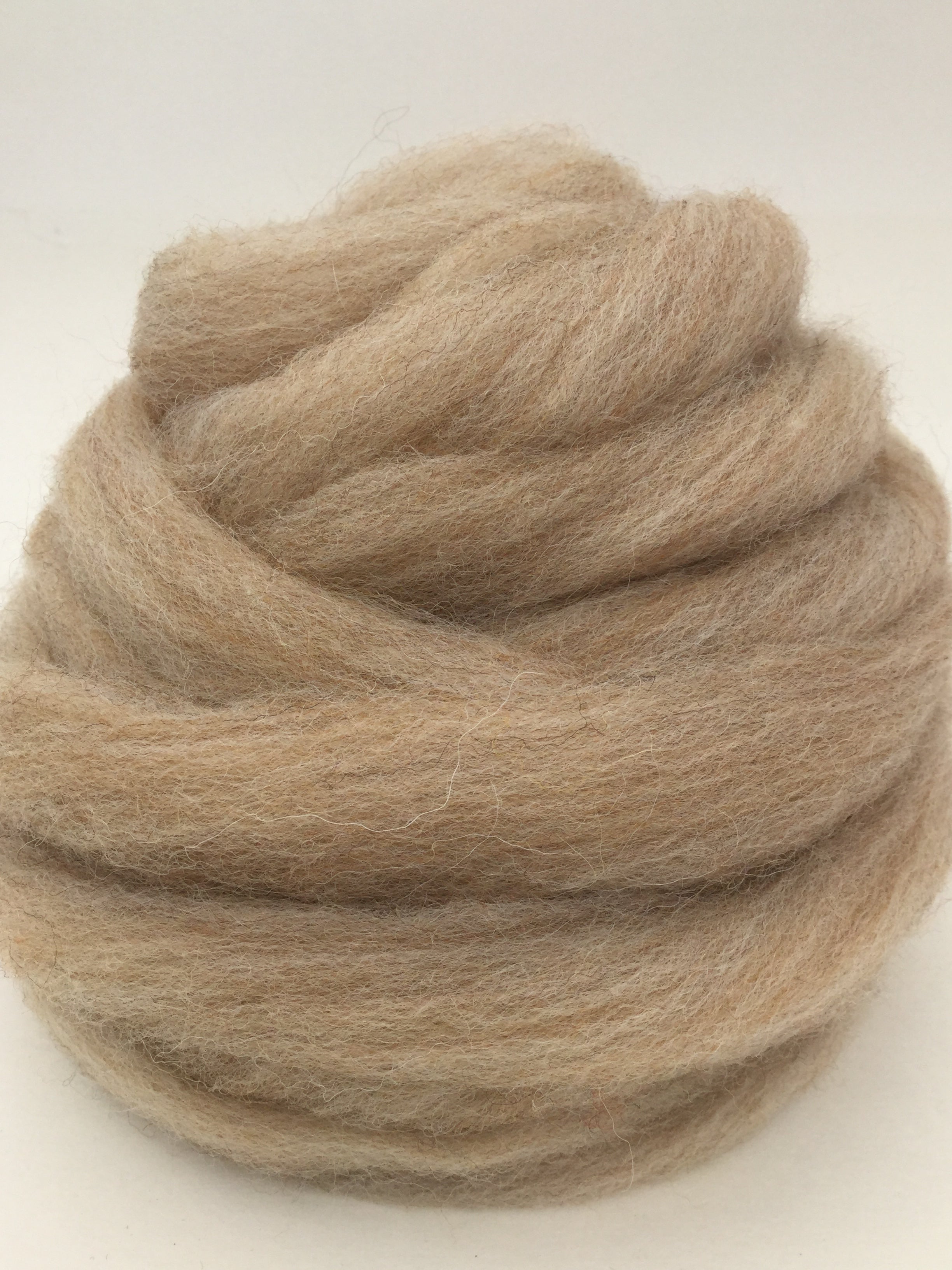 Premium 1 oz Wool Roving for Needle Felting, Spinning & Fiber Arts - Soft Natural Wool for DIY Crafts, Knitting & Handmade Projects