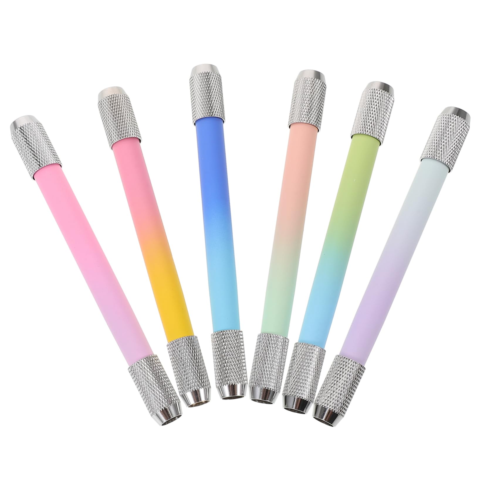 SEWOART Metal Pencil Extenders - 5 Pack Premium Pencil Sharpeners for Artists, Students & Office Use - Durable School & Drawing Supplies for Sketching, Writing & Classroom Essentials