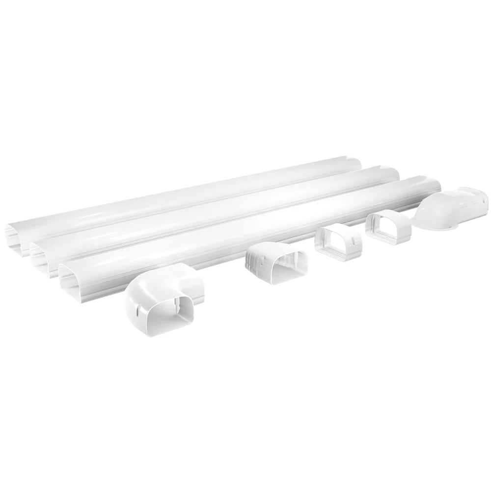 MRCOOL LineGuard 4.5 Complete Line Set Cover Kit - 12 ft HVAC Protection for Outdoor AC Units | Prevents Weather Damage & Extends Lifespan | Perfect for Residential & Commercial Use