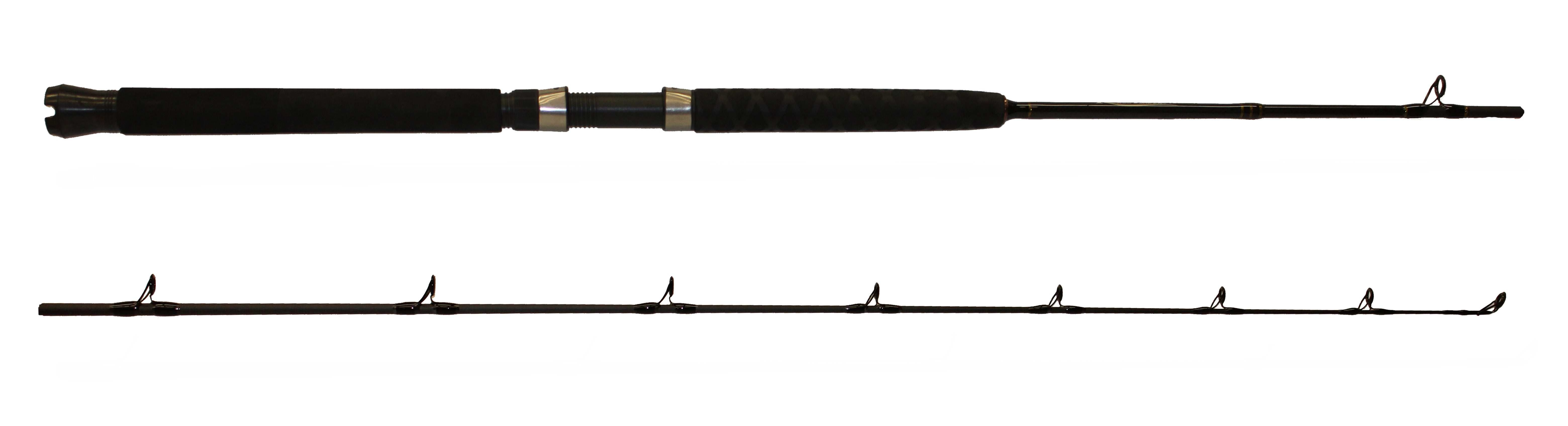 6'6 Medium Heavy Conventional Fishing Rod (RRCC661MH) - Perfect for Bass, Walleye & Catfish Fishing in Lakes & Rivers