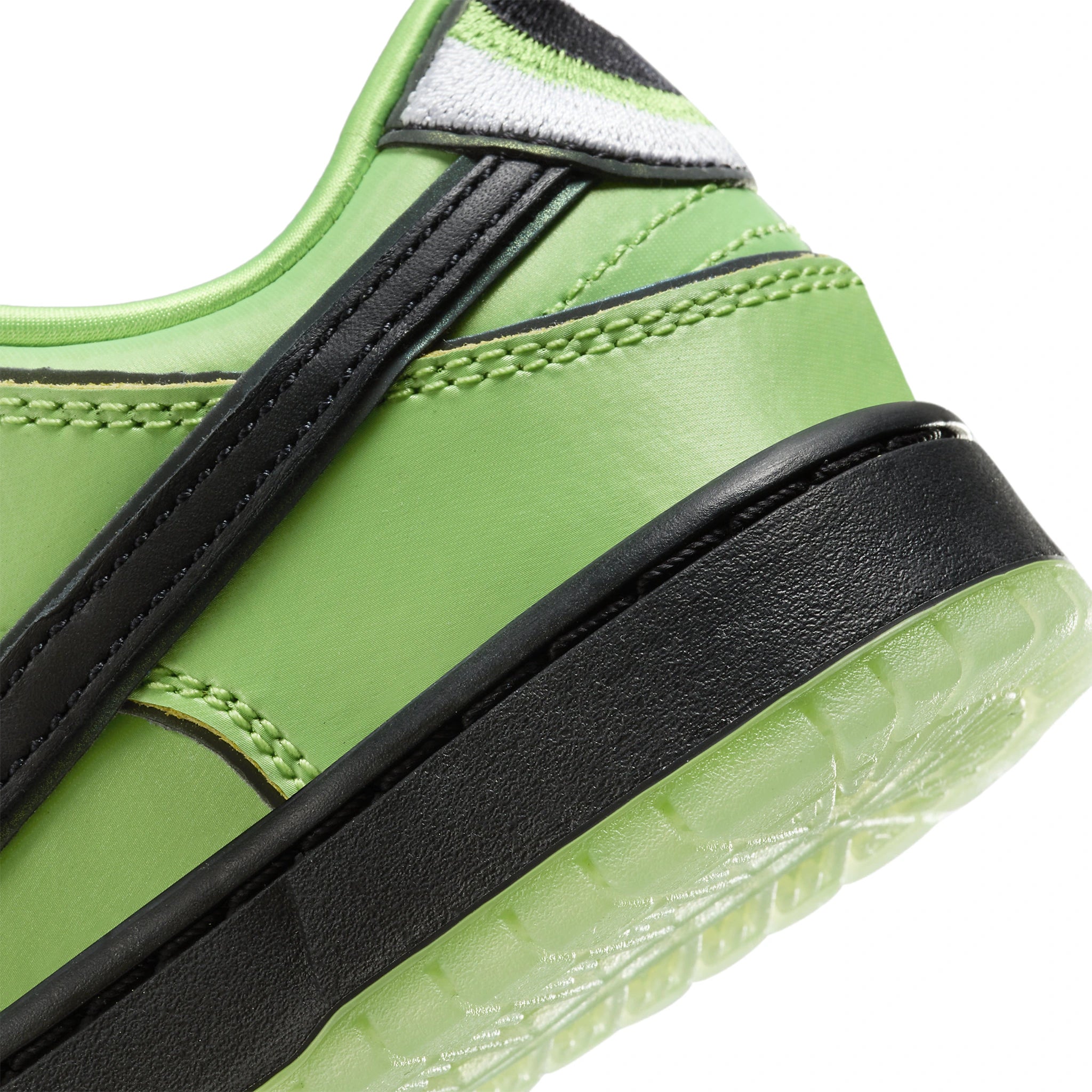 Powerpuff Girls x Nike SB Dunk Low Buttercup Sneakers for Kids - Cartoon Inspired Skate Shoes for Girls - Perfect for School, Skateboarding & Casual Wear