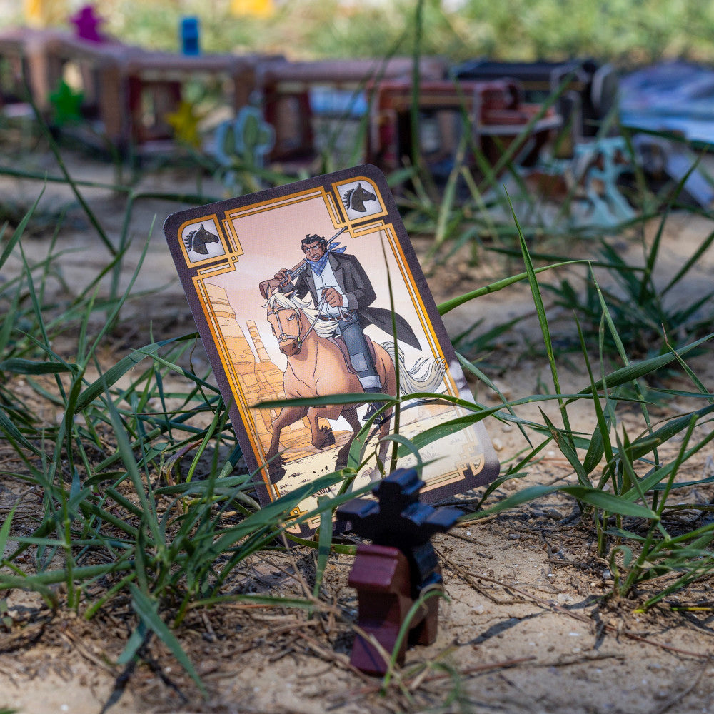 Colt Express: Horses & Stagecoach Expansion - Wild West Adventure Board Game for Family Game Night & Western Themed Parties