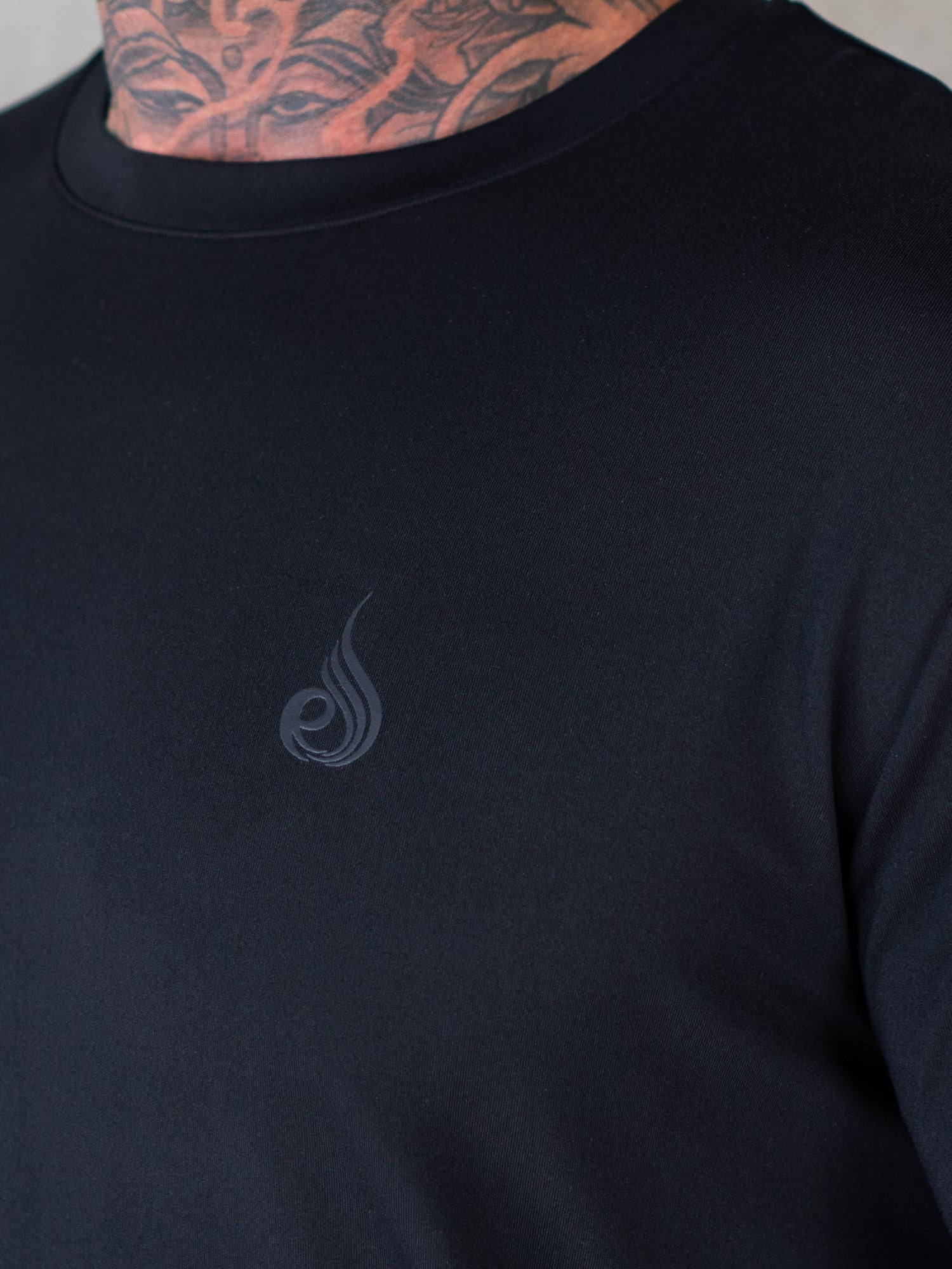 Premium Soft Tech T-Shirt for Men - Breathable & Comfortable Black Cotton Tee - Perfect for Casual Wear, Gym & Everyday Outfits