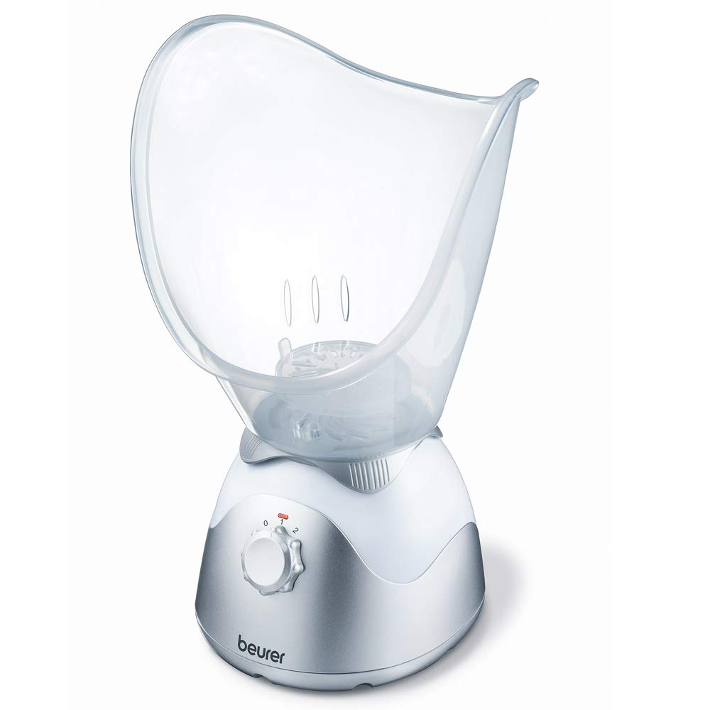 Beurer FS50 Facial Steamer & Steam Inhaler for Deep Cleansing & Sinus Relief – Perfect for Home Spa & Cold Relief