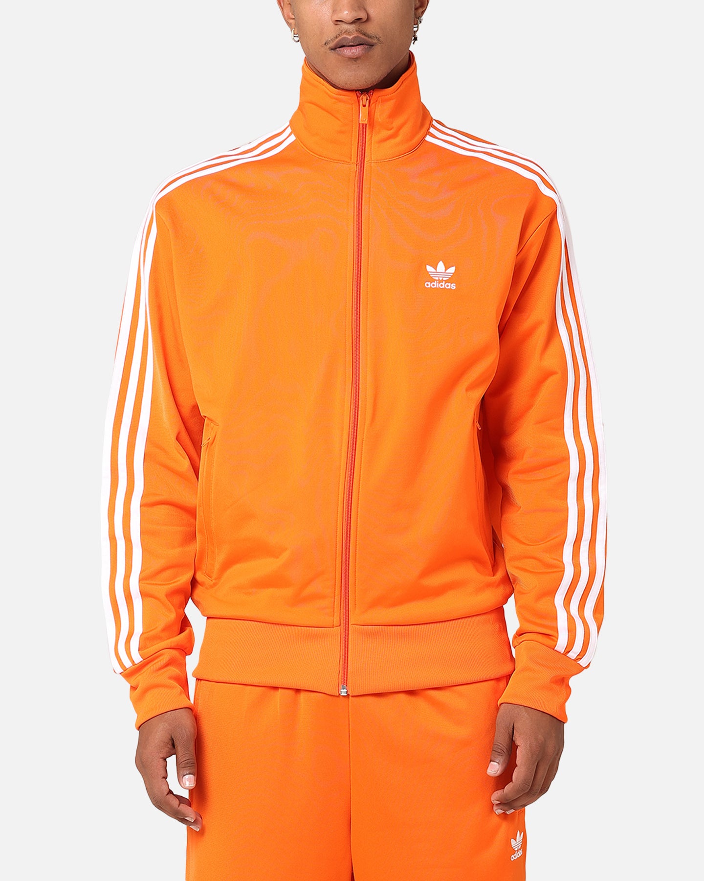 Adidas Firebird Track Jacket - Orange Retro Vintage Windbreaker for Men & Women | Running, Gym, Streetwear Fashion