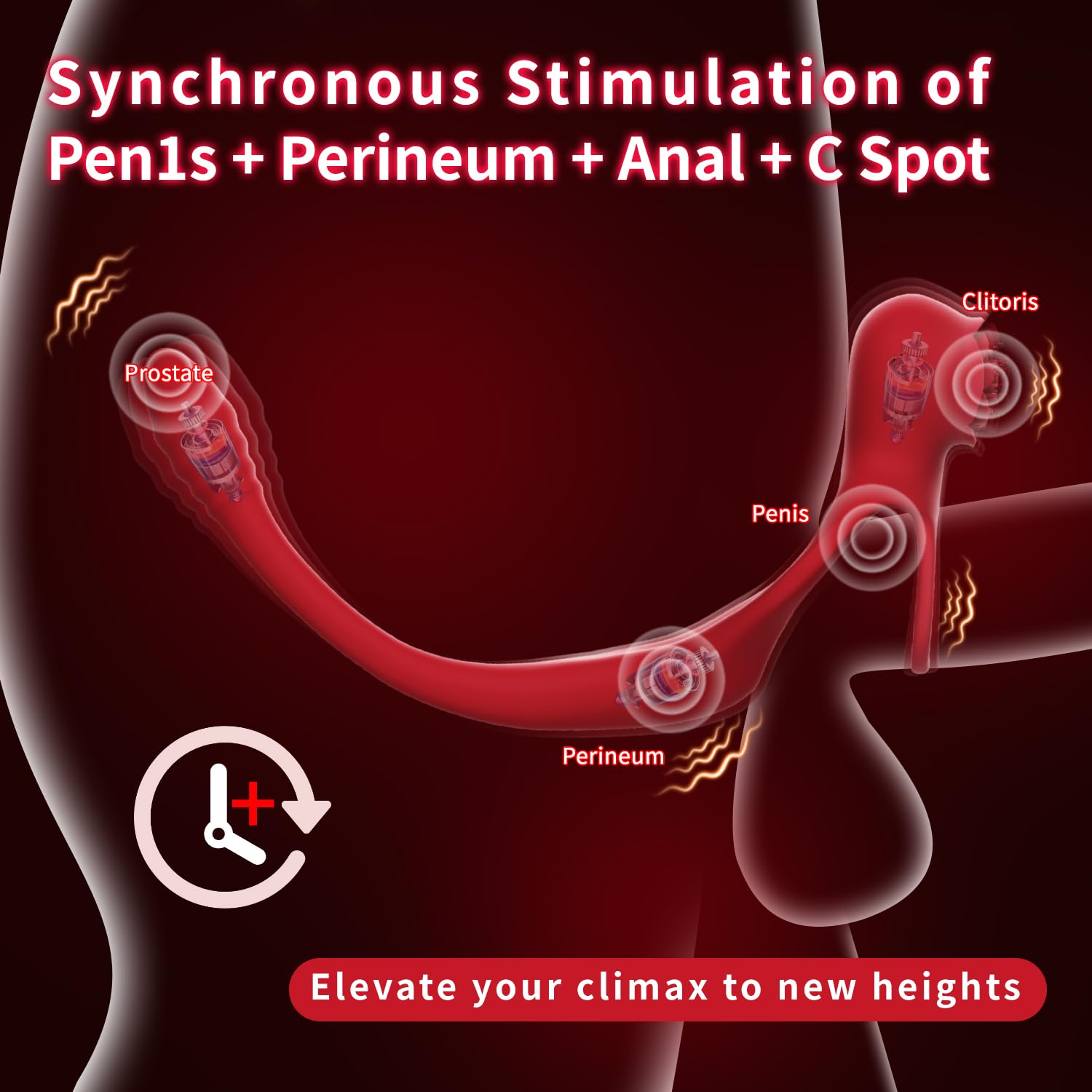 **Rose Vibrating Cock Ring with App Control - 10 Vibration Modes for Couples, Clit & Prostate Stimulation - Waterproof Penis Ring & Butt Plug Set for Men & Women (Perfect for Romantic Nights & Spicing Up Intimacy)**