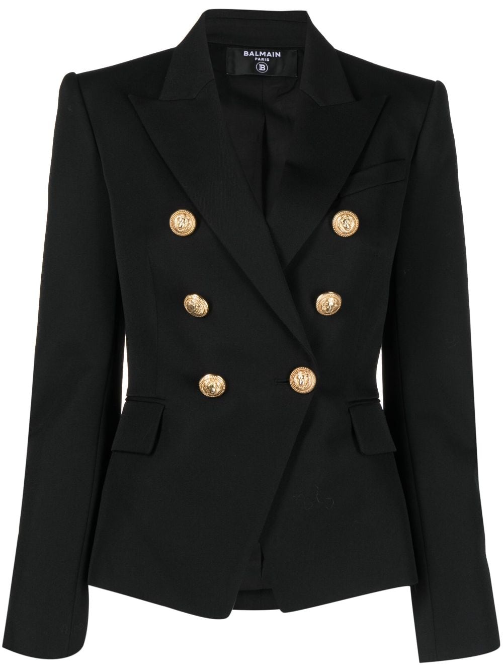 Balmain Black Leather Jacket for Men & Women | Luxury Designer Outerwear for Parties, Nightlife & Fashion Events