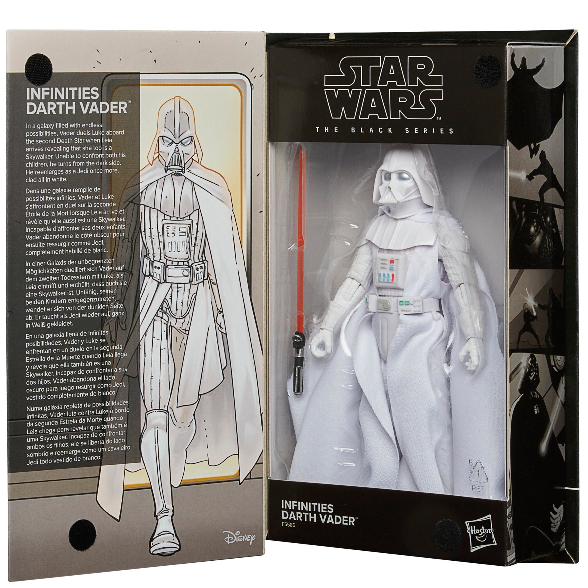 Star Wars The Black Series Infinities Darth Vader Return of the Jedi 6-Inch Action Figure - Collectible Toy for Display, Gift for Fans, Star Wars Movie Collection