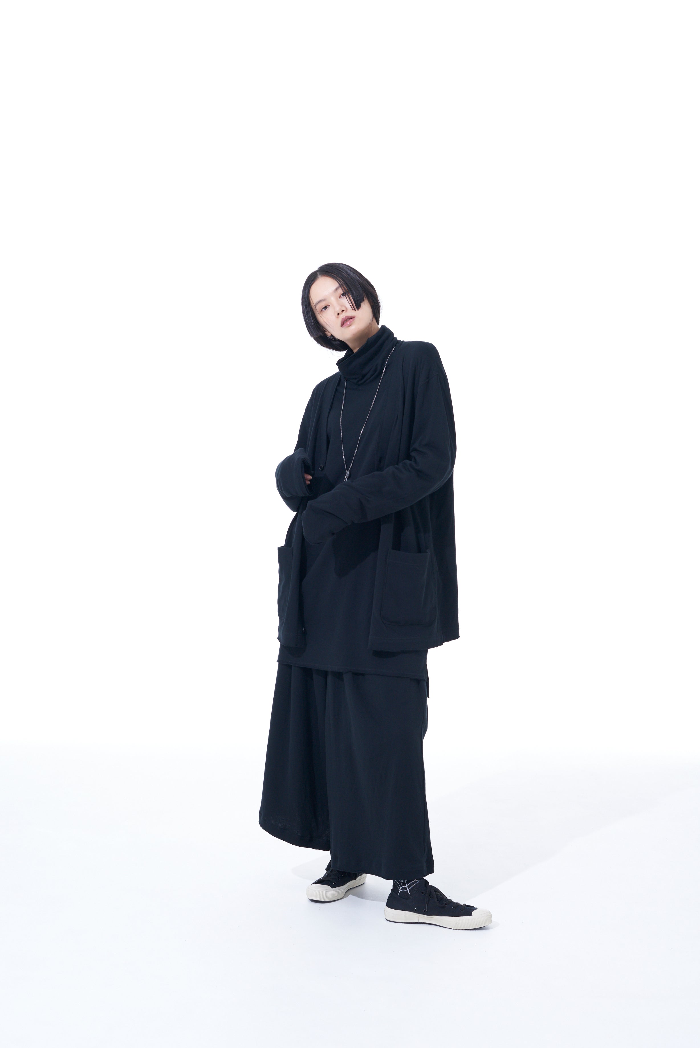 Double Face Cotton Jersey Cardigan for Women - Soft & Comfortable Knit Sweater for Fall & Winter - Perfect for Layering, Office Wear, and Casual Outfits