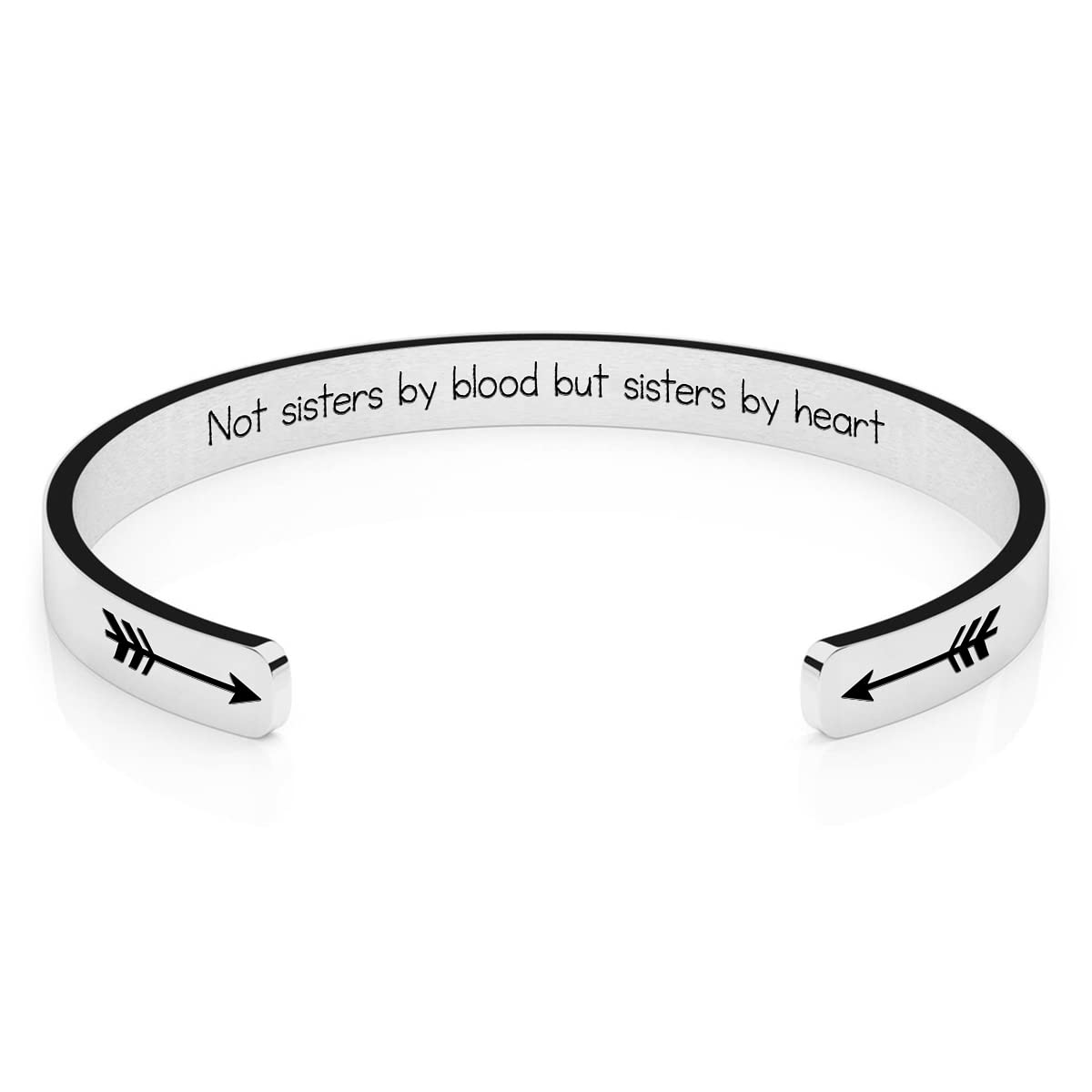 Inspirational Adjustable Cuff Bracelets for Women & Girls - Personalized Friendship & Encouragement Gifts for Birthday, Graduation - Motivational Mantra Fashion Jewelry for Daily Wear, Special Occasions & Gifting