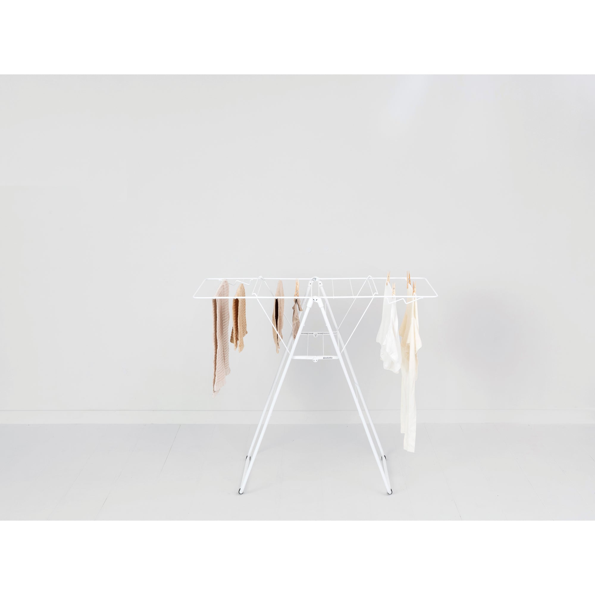 15M Heavy-Duty Stainless Steel Clothes Drying Rack - Foldable Laundry Hanging Rack for Indoor/Outdoor Use - Perfect for Apartments, Balconies & Camping