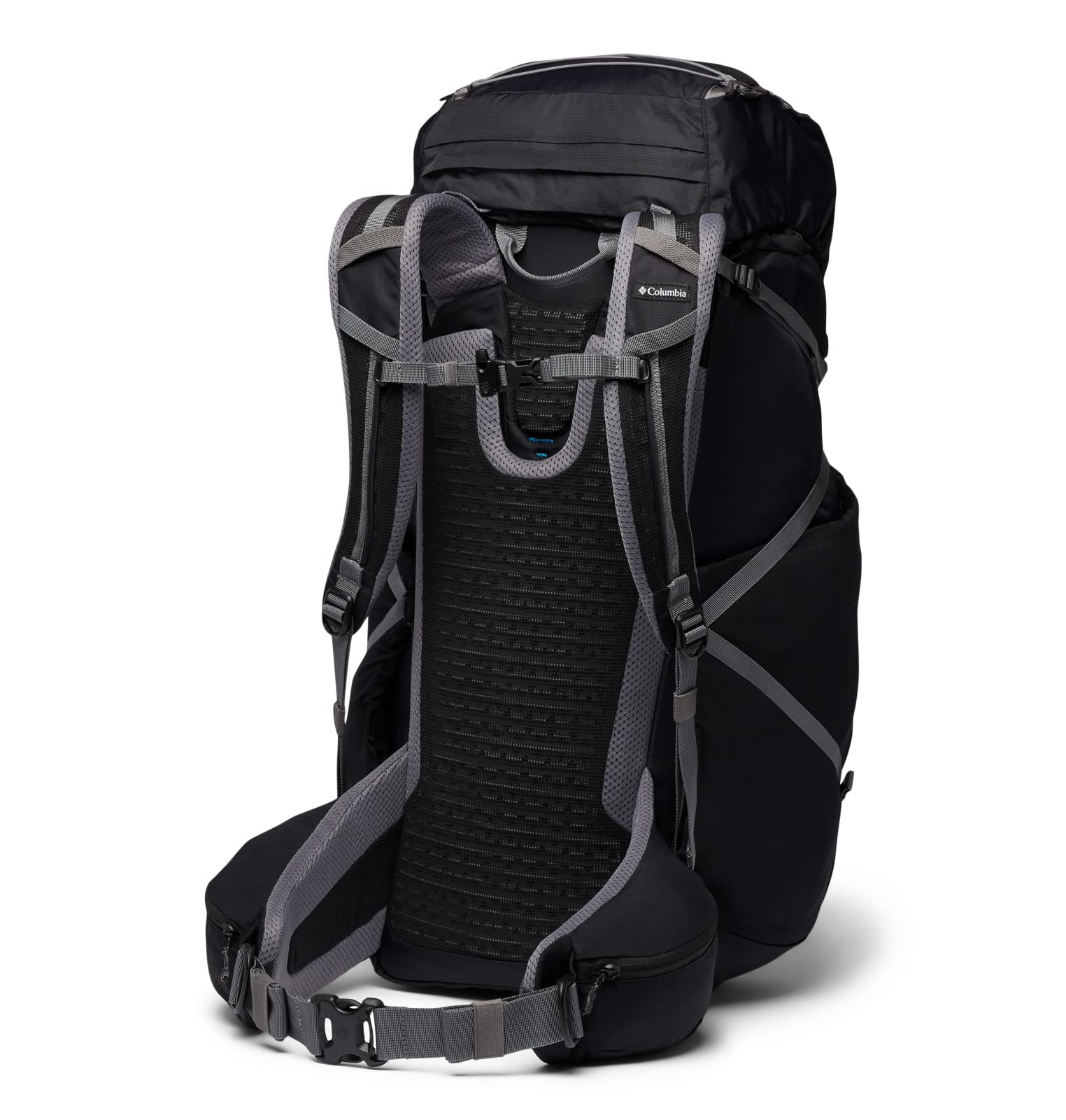 Columbia Newton Ridge 65L Hiking Backpack - Lightweight Water-Resistant Travel Backpack for Men & Women - Perfect for Camping, Trekking & Outdoor Adventures (Black)