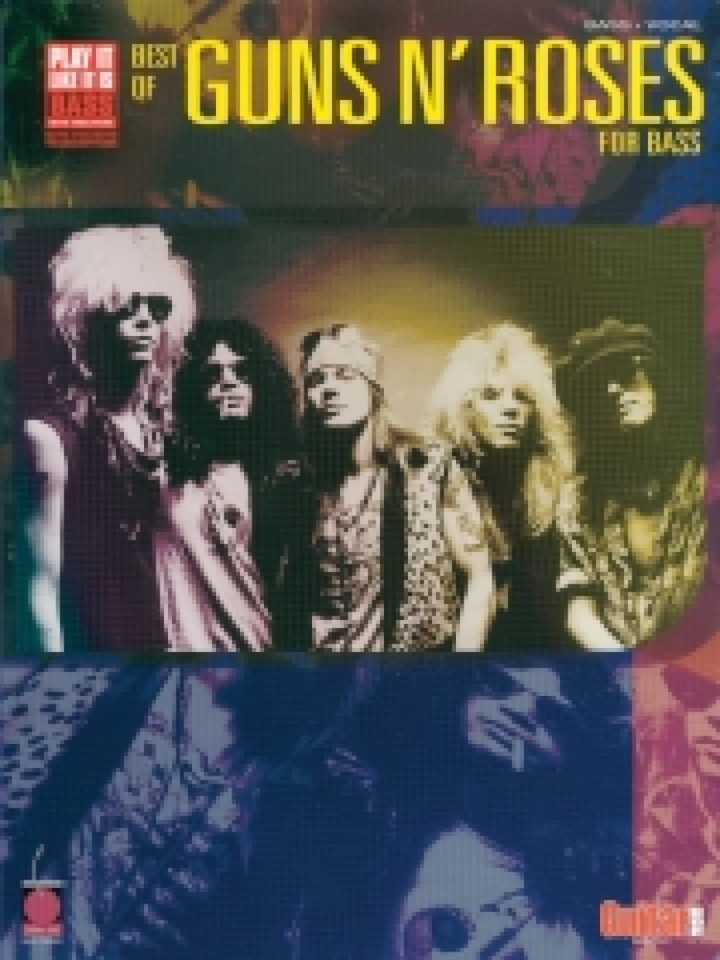 Best of Guns N' Roses Bass Guitar Book - Play Like a Pro with Authentic Tabs & Chords | Perfect for Rock Band Practice & Live Performances