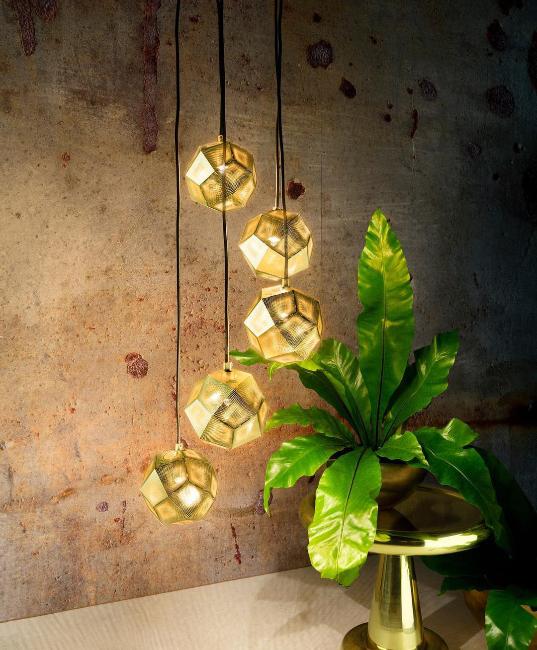 Modern Etch Pendant Light - Handcrafted Glass Shade with Adjustable Hanging Cord - Perfect for Kitchen Island, Dining Room & Bedroom Lighting Decor