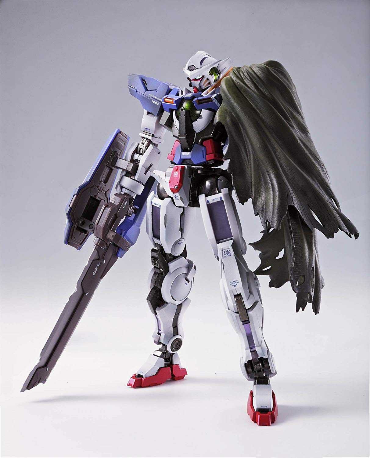 Bandai Metal Build Gundam 00 Gundam Exia & Exia Repair Action Figure - High-Quality Collectible Model for Anime Fans & Display