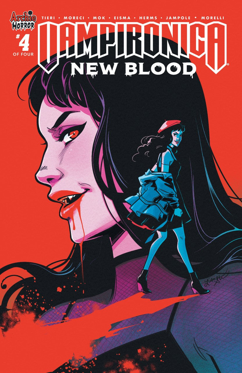 Vampironica New Blood Issue #4 - Comic Book | Horror Vampire Story | Perfect for Collectors & Graphic Novel Fans | Read at Night for Thrilling Experience