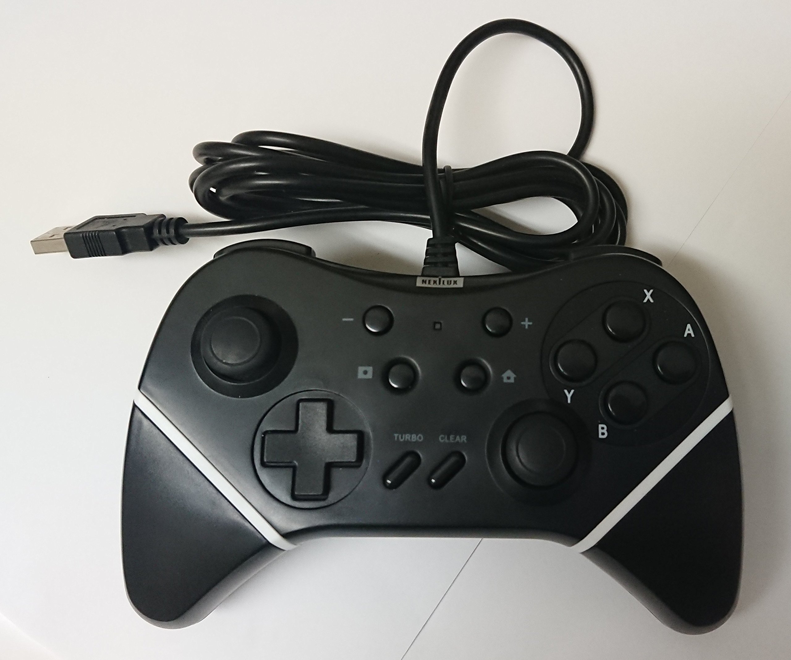 Wired Turbo Controller for Nintendo Switch, PC USB & Android TV - Perfect for Gaming, Streaming & Multiplayer Battles
