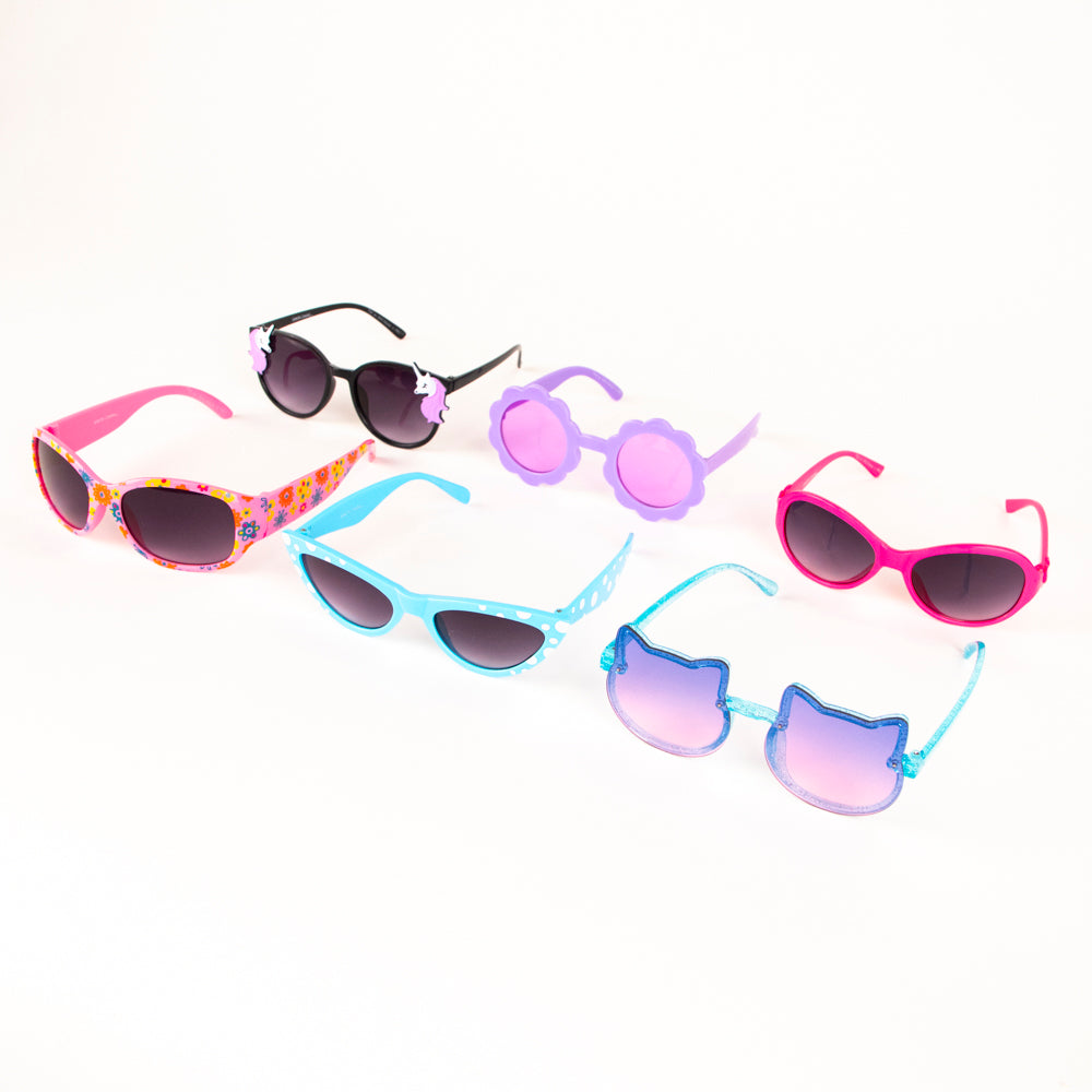Simon Chang Girls Sunglasses - UV Protection, Stylish & Lightweight for Outdoor Activities, Beach, and Travel