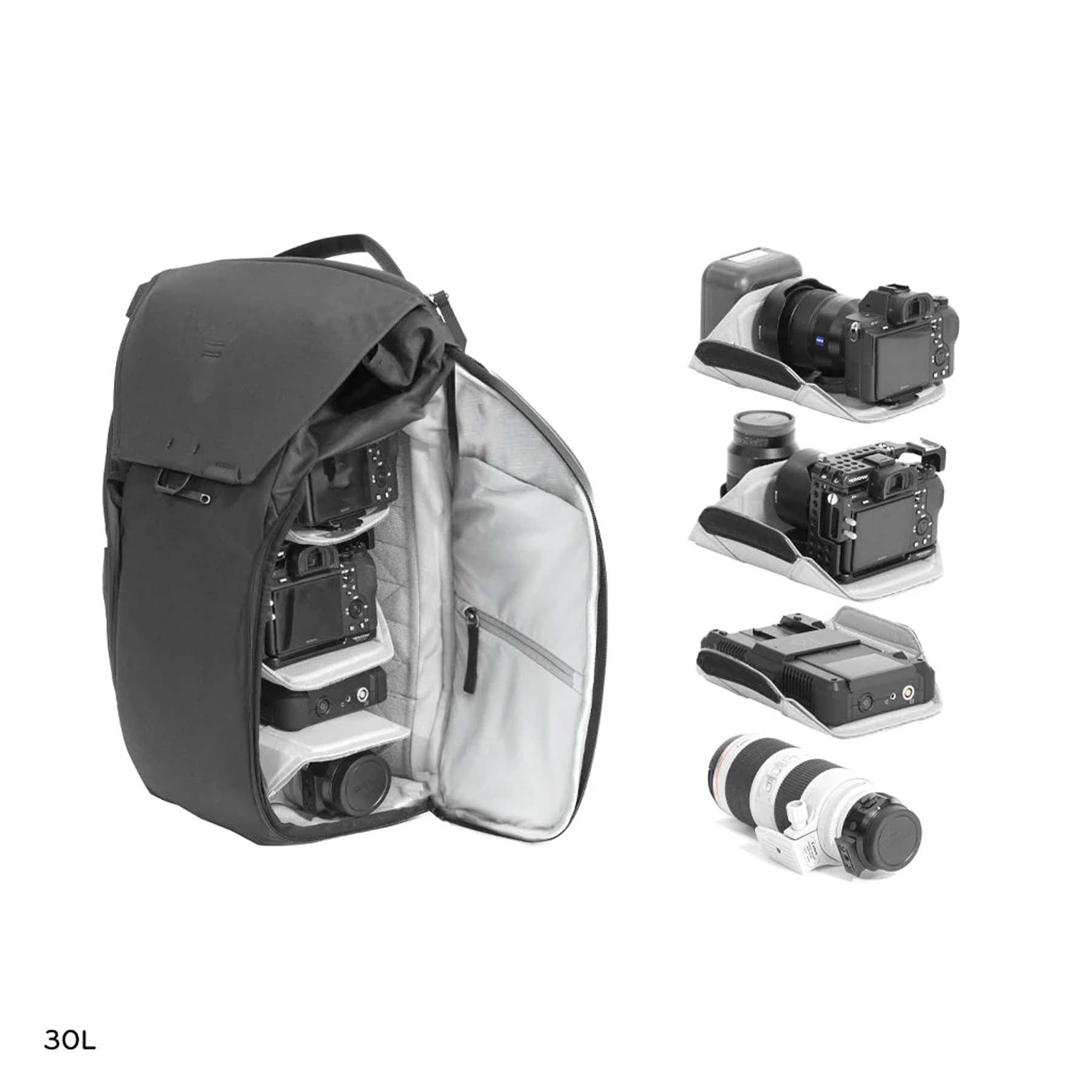 Peak Design Everyday Backpack 30L - Durable Camera & Travel Backpack for Photographers & Commuters - Perfect for Work, Hiking & Daily Use