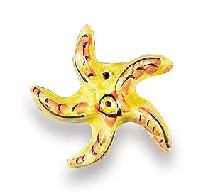 Hand Painted Starfish Decor - Unique Handmade Beach Themed Wall Art for Coastal Home Decor | Perfect for Living Room, Bedroom, Bathroom & Beach House Styling