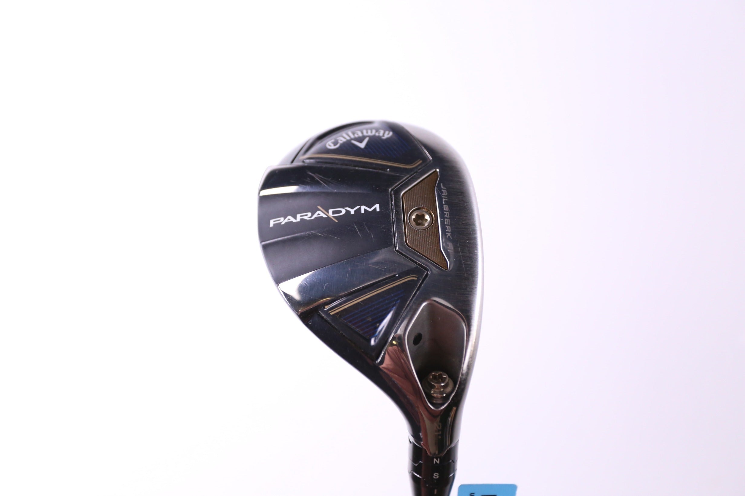 Used Callaway Paradym 4H Hybrid Golf Club - Right Handed 21° Stiff Flex - Perfect for Mid-Handicap Players & Fairway Shots
