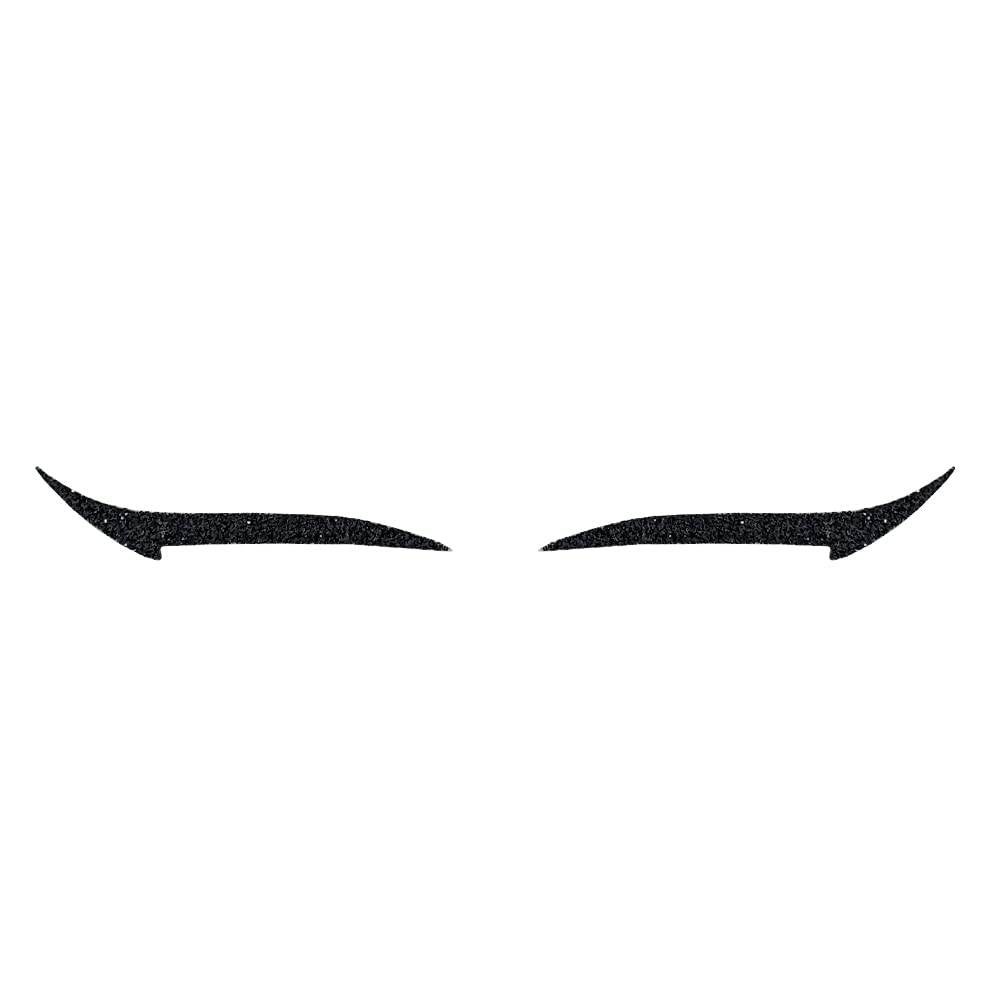 Comet Busters Glitter Black Eyeliner Stickers (EL066) - Waterproof Self-Adhesive Eye Makeup Decals for Parties, Halloween & Cosplay - Perfect for Festive Events and Creative Eye Looks