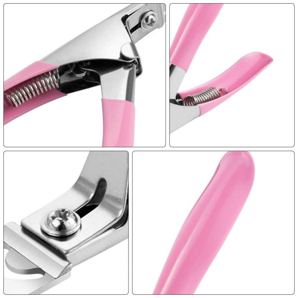 3-Piece U-Shaped Manicure Clipper Set - Professional Nail Trimming Tool with Nail Scissors & Cutter for Precise Grooming | Perfect for Home, Salon & Travel Manicure Kits