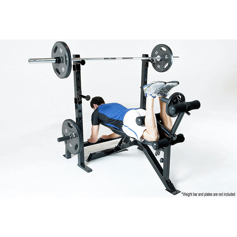 Marcy Olympic Weight Bench PM 70210 - Heavy Duty Adjustable Home Gym Equipment for Strength Training | Perfect for Home Workouts & Bodybuilding
