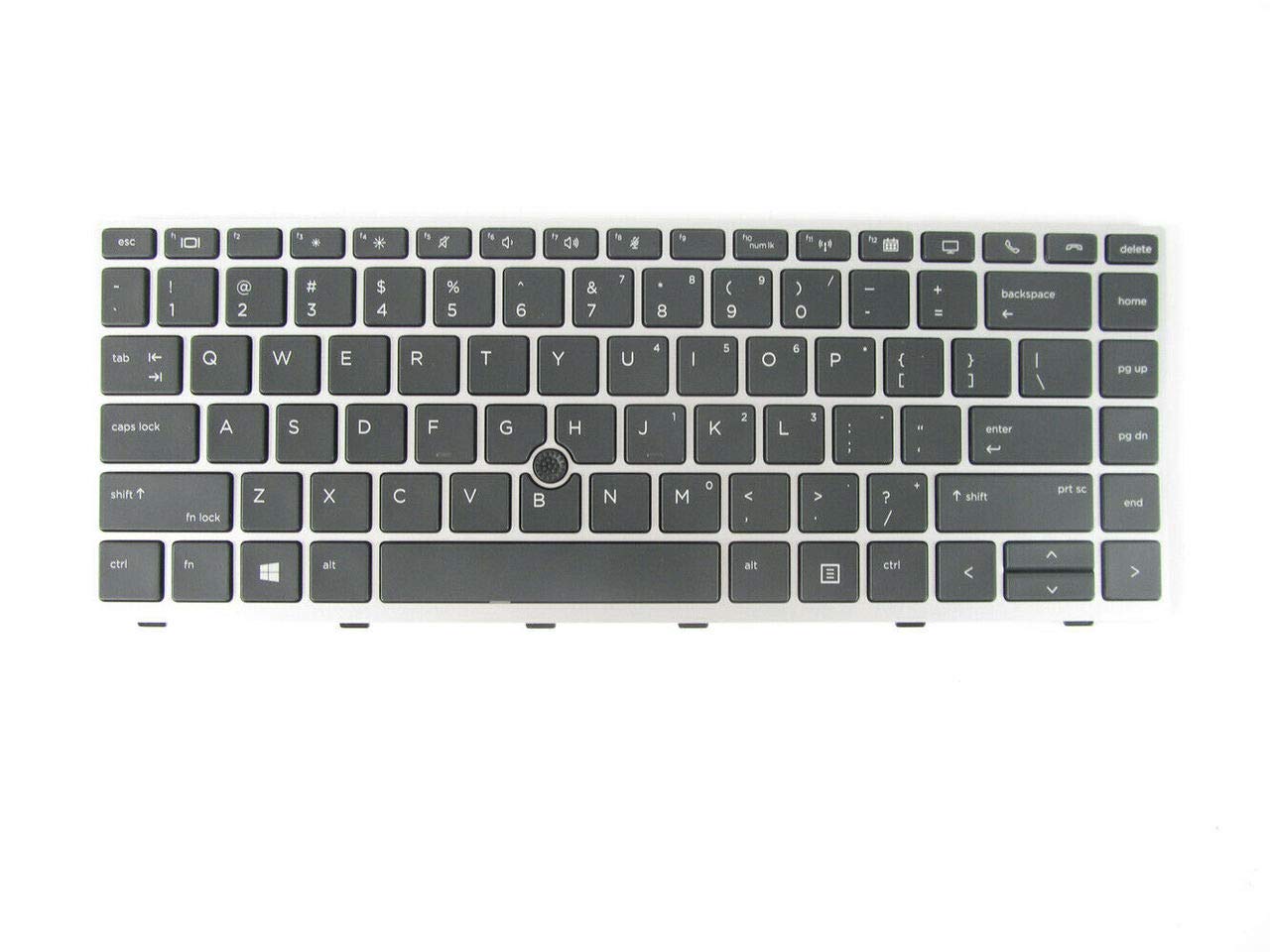 Original HP EliteBook 745 G5 840 G5 Replacement Keyboard - US Layout (L11309-001, L14379-001) | Genuine Laptop Keyboard for Business & Office Work