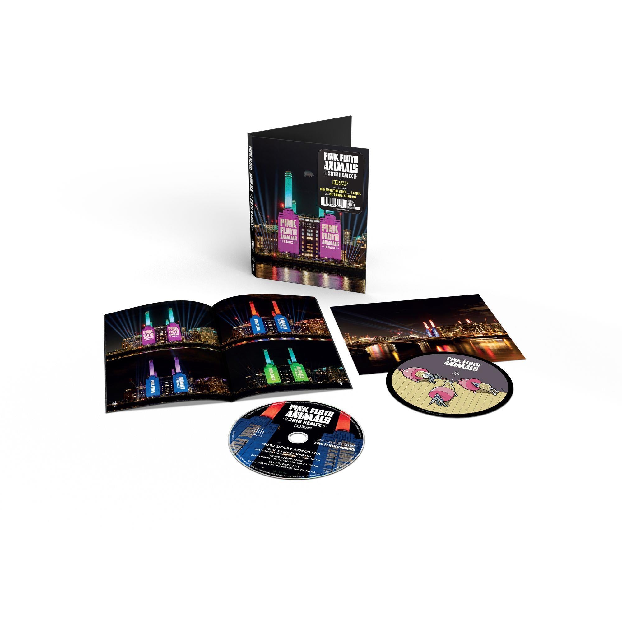 Animals (2018 Remix) Blu-ray Audio Pack - Pink Floyd Collector's Edition for Home Theater & Audiophile Listening