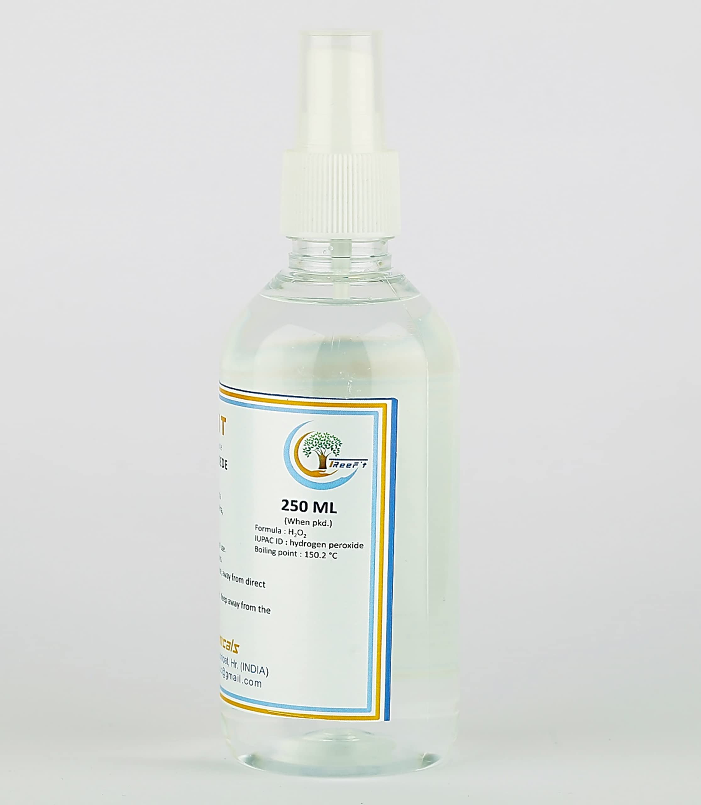 **Tree Fit 3% Food Grade Hydrogen Peroxide for Plants - Multi-Purpose Disinfectant & Cleaner (250ml x 2 Pack, 500ml Total) - Ideal for Gardening, First Aid & Household Sanitizing**