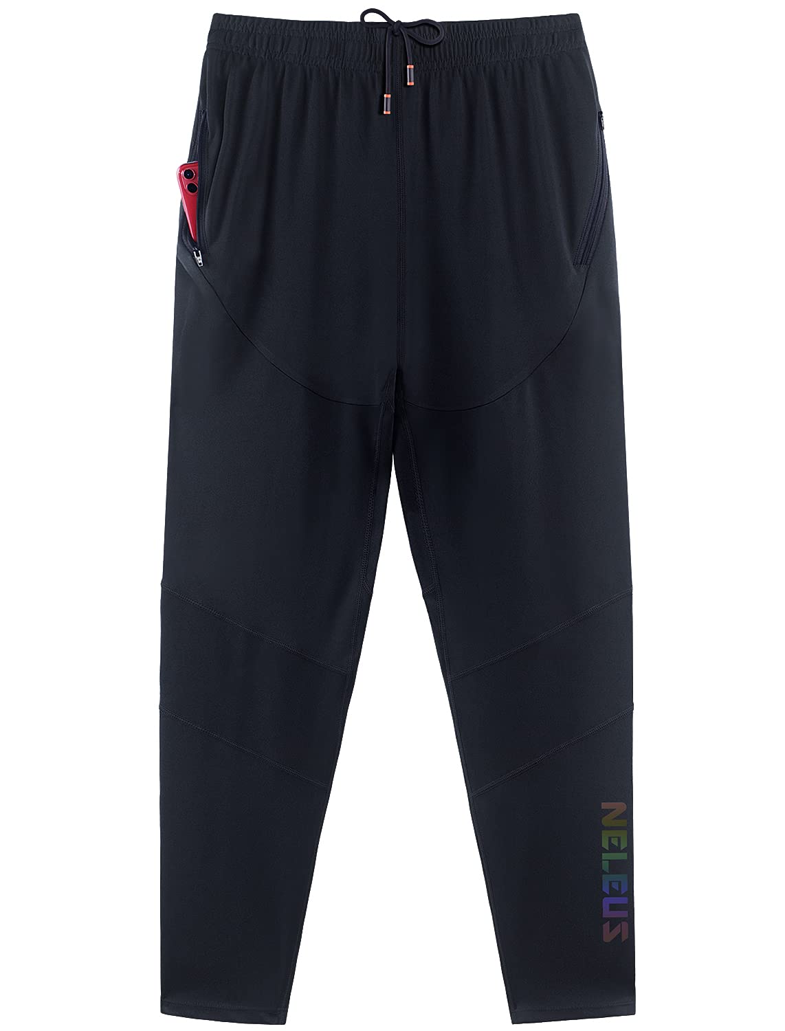 NELEUS Men's Workout Athletic Running Tapered Pants - Lightweight Quick-Dry Gym Joggers for Training & Outdoor Activities