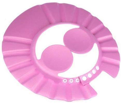Adjustable Soft Baby Shower Cap for Safe Bathing - Eye & Ear Protector with Leaf Design - Multi-Color Wash Hair Cap for Infants & Toddlers | Perfect for Gentle Hair Washing & Bath Time Protection