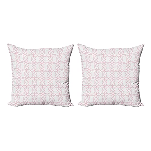Pale Pink and White