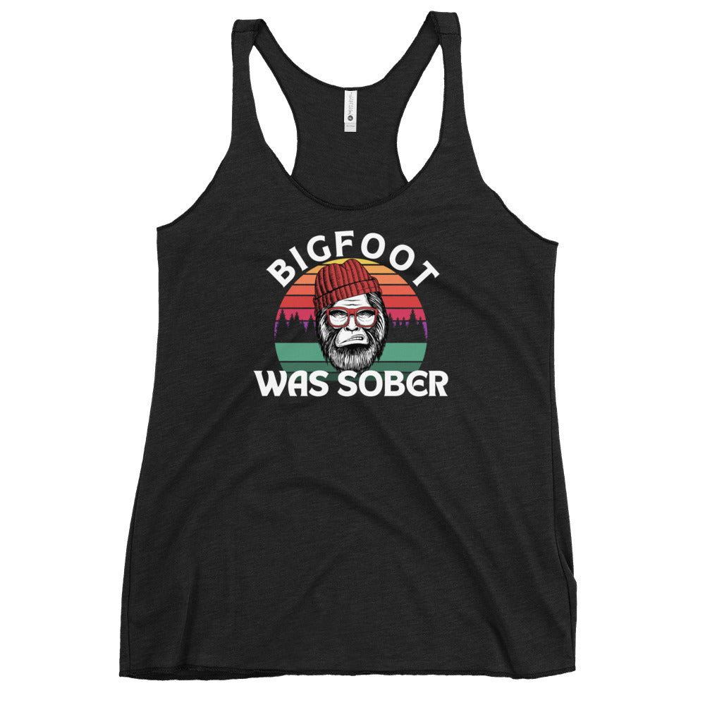 Mythical Sober Strength Racerback Tank Top for Women - Workout & Gym Essential - Perfect for Yoga, Running & Fitness Training