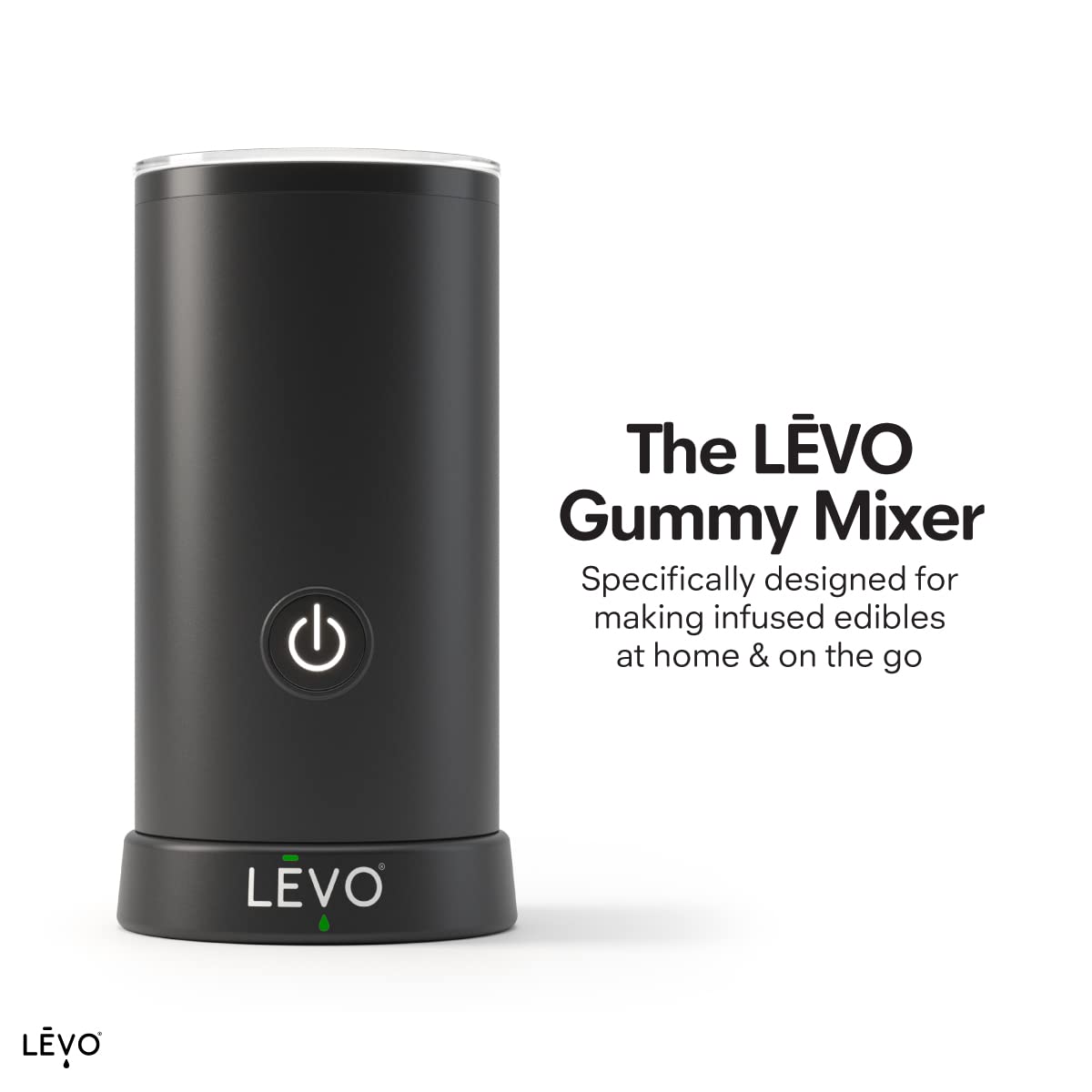 LĒVO Gummy Candy Maker Machine - Hands-Free Infused Edible Mixer for DIY Herb Gummies - Make Potent THC & CBD Gummy Candies at Home - Perfect for Homemade Edibles, Parties & Gift Giving
