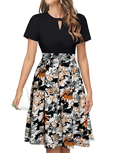 Yt018-black Ink Floral