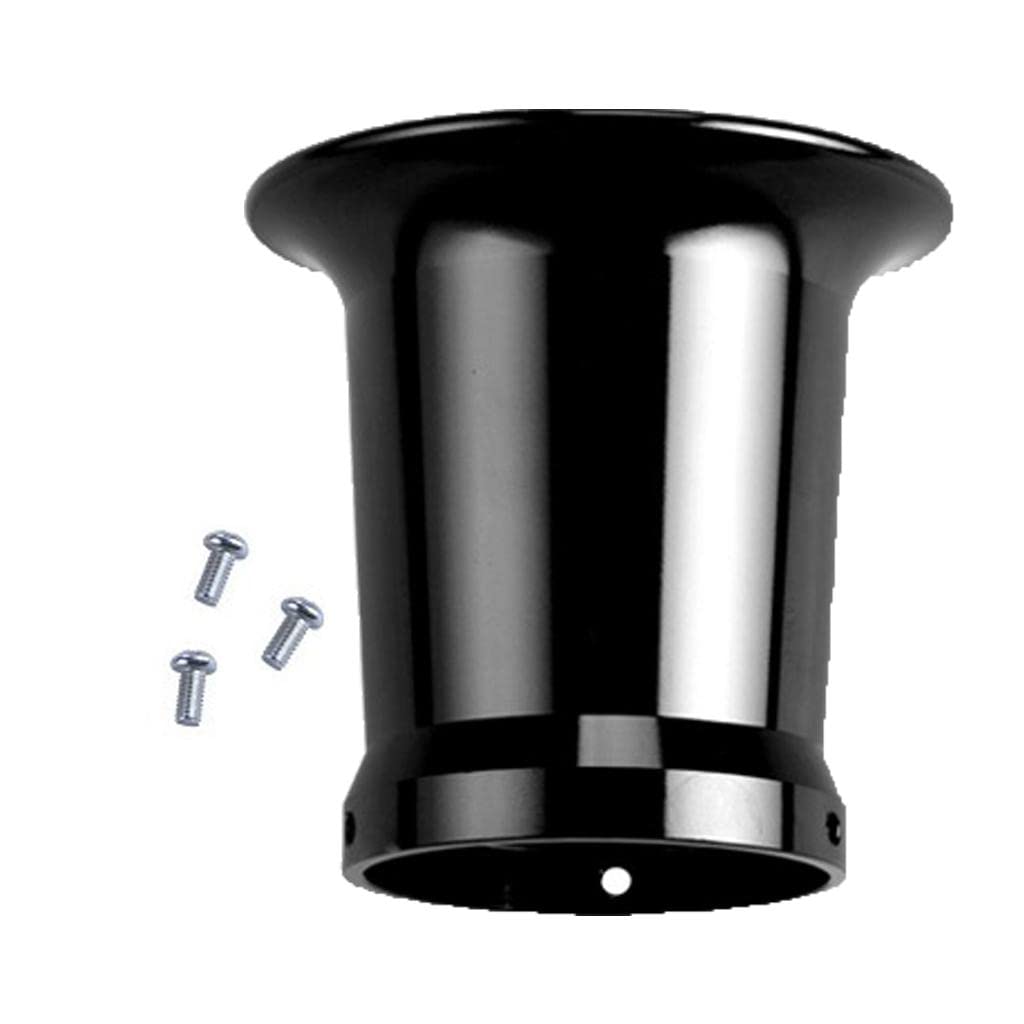 MagiDeal Carburetor Air Filter Cup Horn Stacking Kit for PWK PE VM Carburetors - High Performance Air Intake Parts (Black) - Perfect for Motorcycle, ATV & Dirt Bike Engine Upgrades