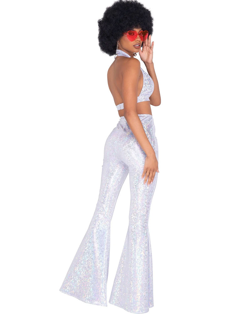70s Disco Fever Women's Costume - Retro 70s Disco Party Outfit for Women - Halloween, Theme Party & Dance Costume - Perfect for 70s Themed Events, Disco Nights & Costume Parties