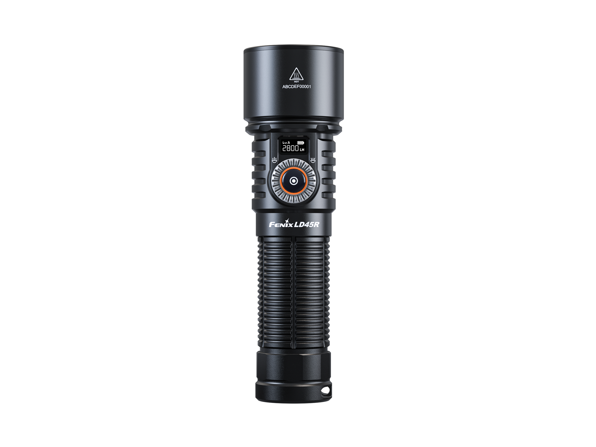 Fenix LD45R Rechargeable LED Flashlight - 2000 Lumens, Waterproof, Digital Focus - Perfect for Camping, Hiking & Emergency Preparedness