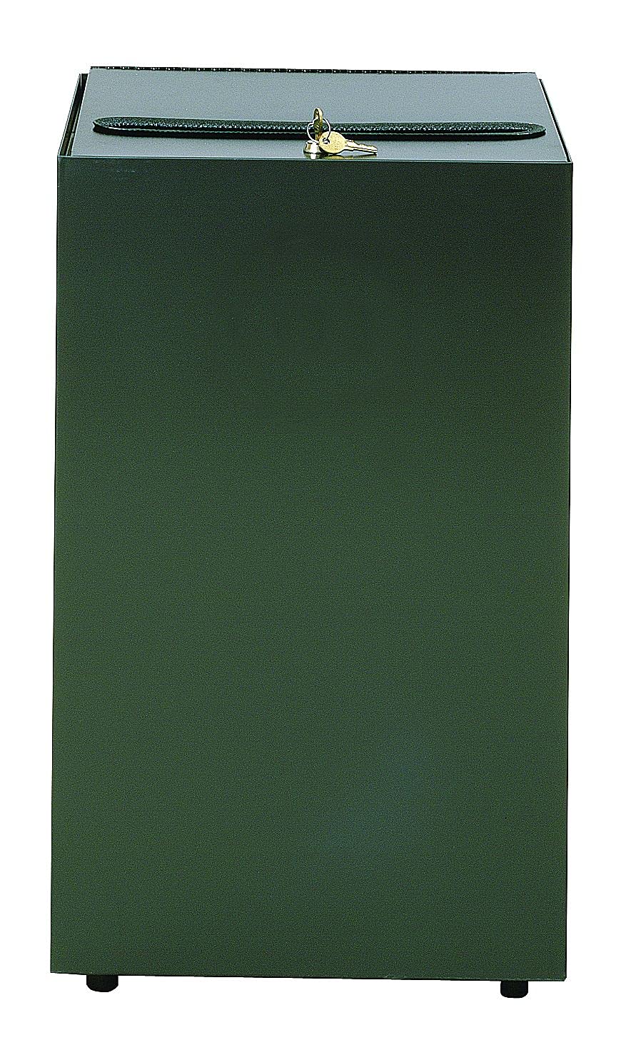 Witt Modified Series 28 Gallon Secure Document Receptacle - Top Entry Locking File Cabinet - 28MSR Coffee Black Finish for Office, Home & Business Security Storage