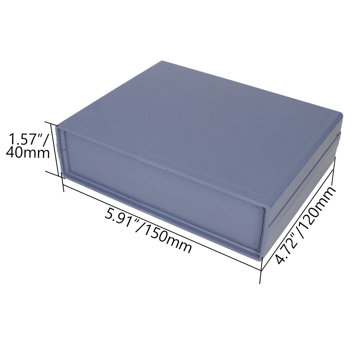 Fielect Waterproof ABS Plastic Electrical Junction Box - 5.91