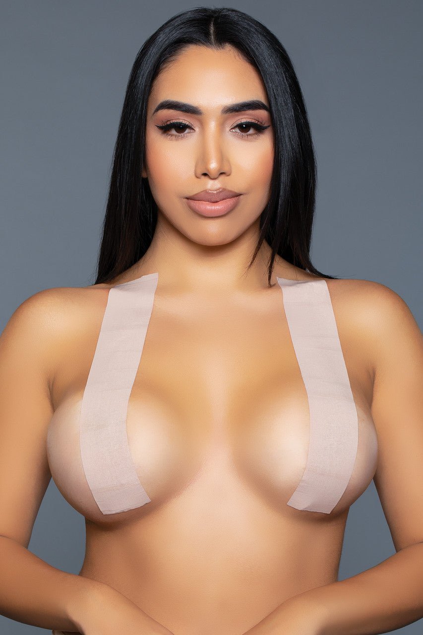 BeWicked Women's Double Sided Breast Lift Tape 2313 - Invisible Adhesive Bra for Strapless Dresses & Backless Outfits - Perfect for Weddings, Prom & Special Occasions