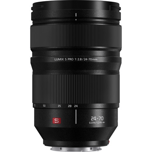 Panasonic Lumix S PRO 24-70mm f/2.8 Lens for Full Frame Mirrorless Cameras - Professional Photography, Portraits & Events - Compatible with S1, S1R, S1H, S5 Series