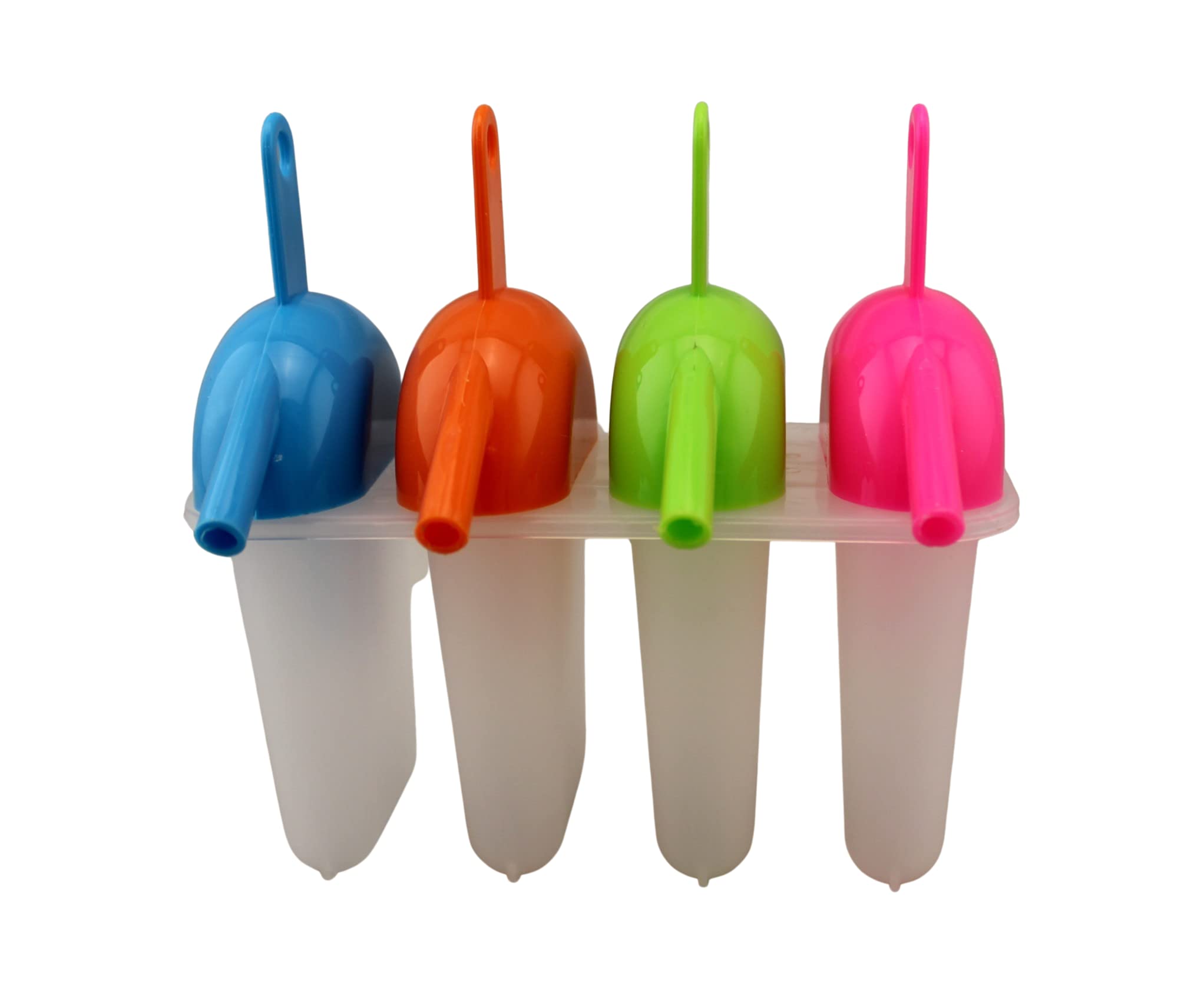 BPA-Free Ice Lolly Pop Mold Popsicle Maker with Straw - DIY Healthy Frozen Treats for Kids, Summer Snacks, and Party Favors | Perfect for Home, Picnics, and Backyard BBQs