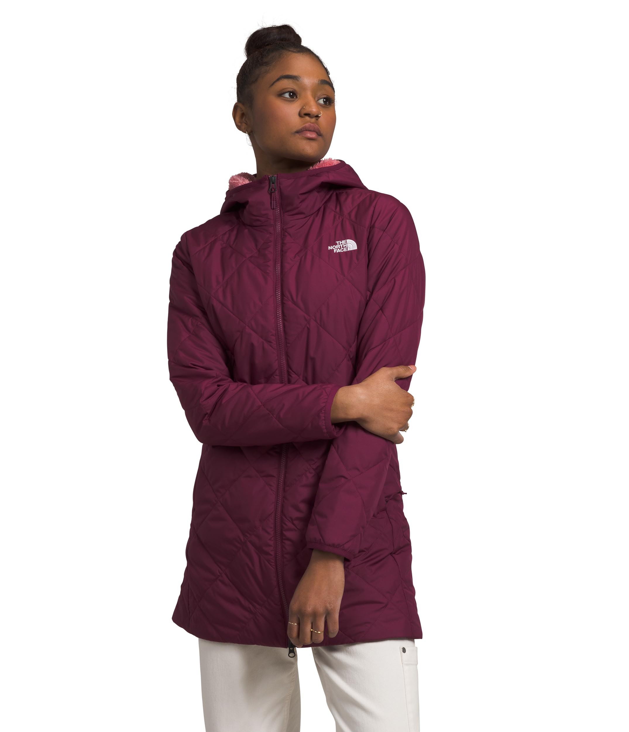 The North Face Shady Glade Insulated Parka Jacket for Women - Waterproof Winter Coat with Warm Down Fill, Windproof & Lightweight - Perfect for Skiing, Hiking & Cold Weather Adventures